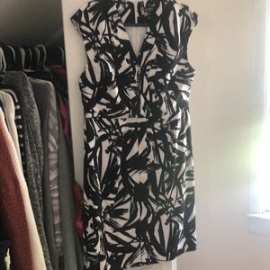 Black and White Dress